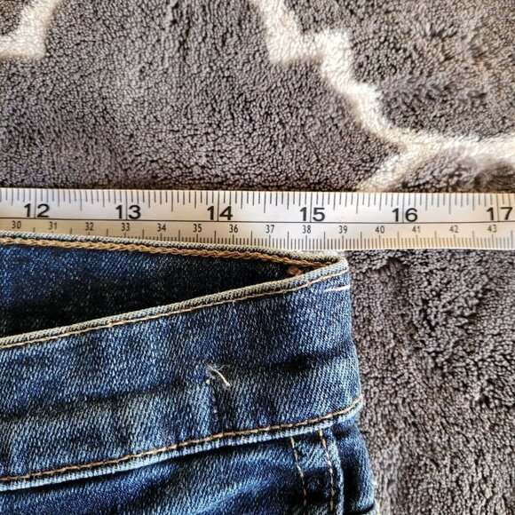 The Great The Almost Skinny Jeans Size 27 Blue Dark Wash High Rise Stretchy - Picture 5 of 9